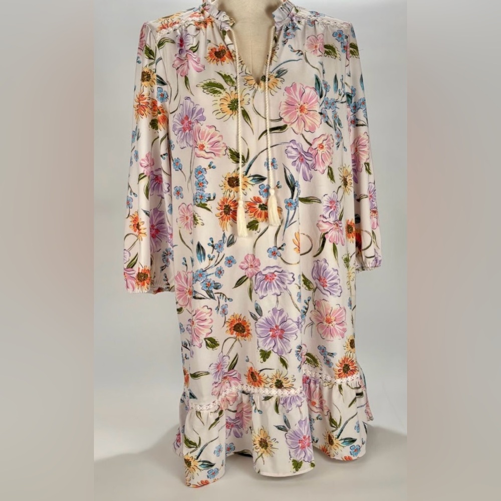 Crown & Ivy Floral Dress - Multicolor